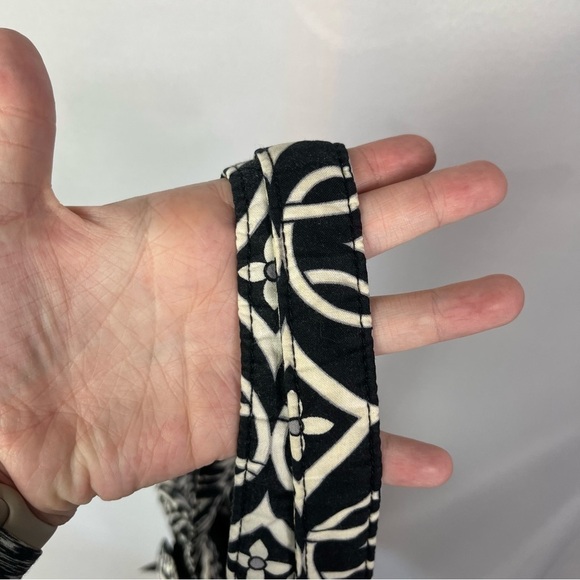 Vera Bradley Black & White Concerto Stroll Around Diaper Bag - Picture 3 of 11